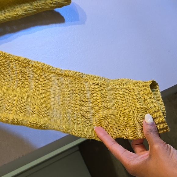 Eileen Fisher Organic Line Knit Pullover Longsleeve Breathable Sweater NWOT - Picture 6 of 10